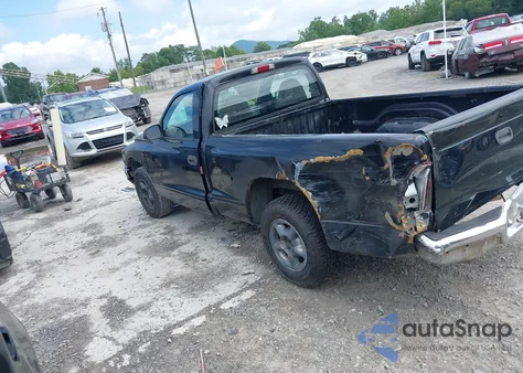 1999 Dodge Dakota Slt/Sport из США, поврежденный, VIN 1B7FL26X6XS105691